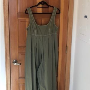 Wide leg pant jumpsuit